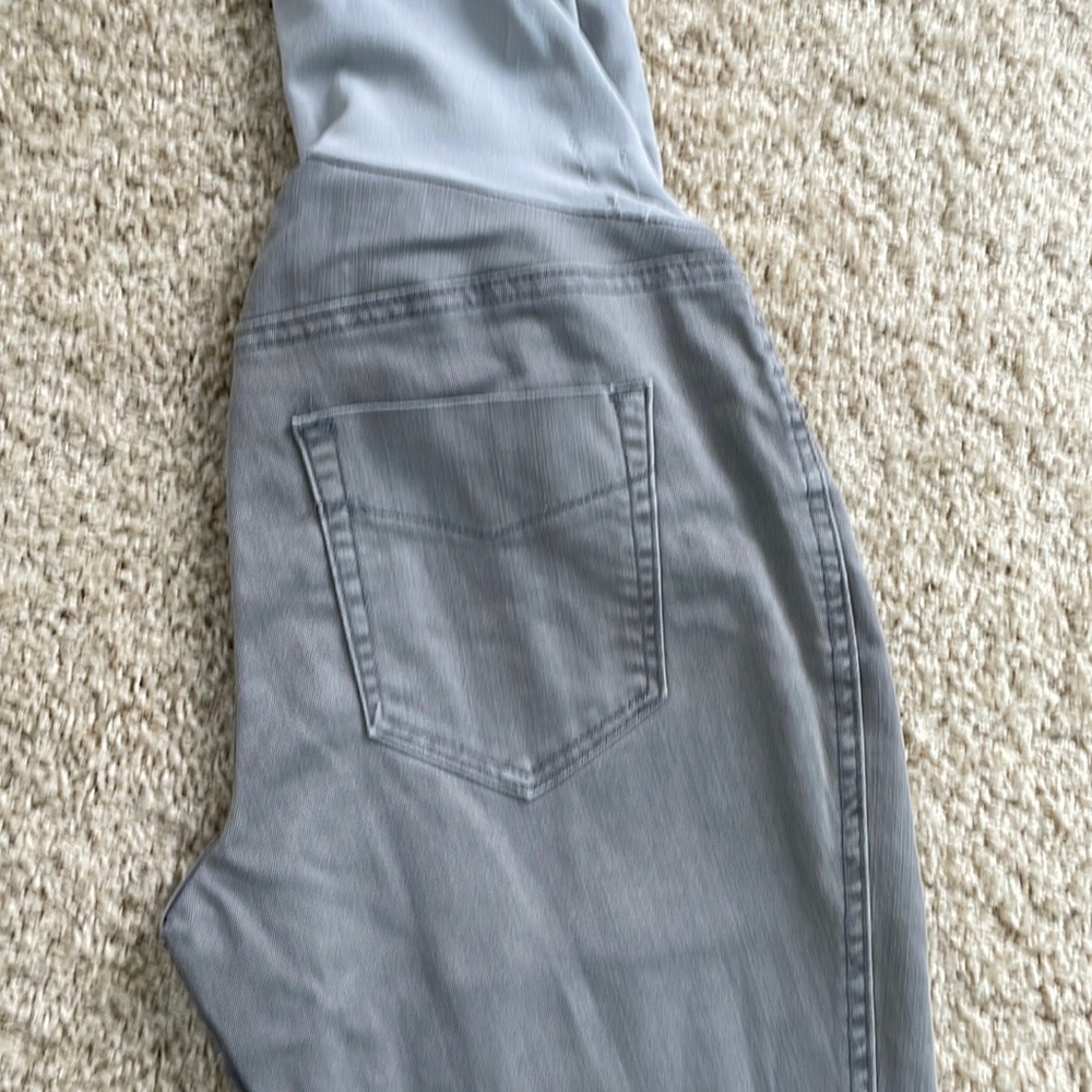 Pea in pod maternity jean